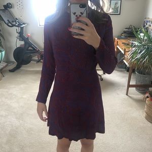 & Other Stories mini zebra dress